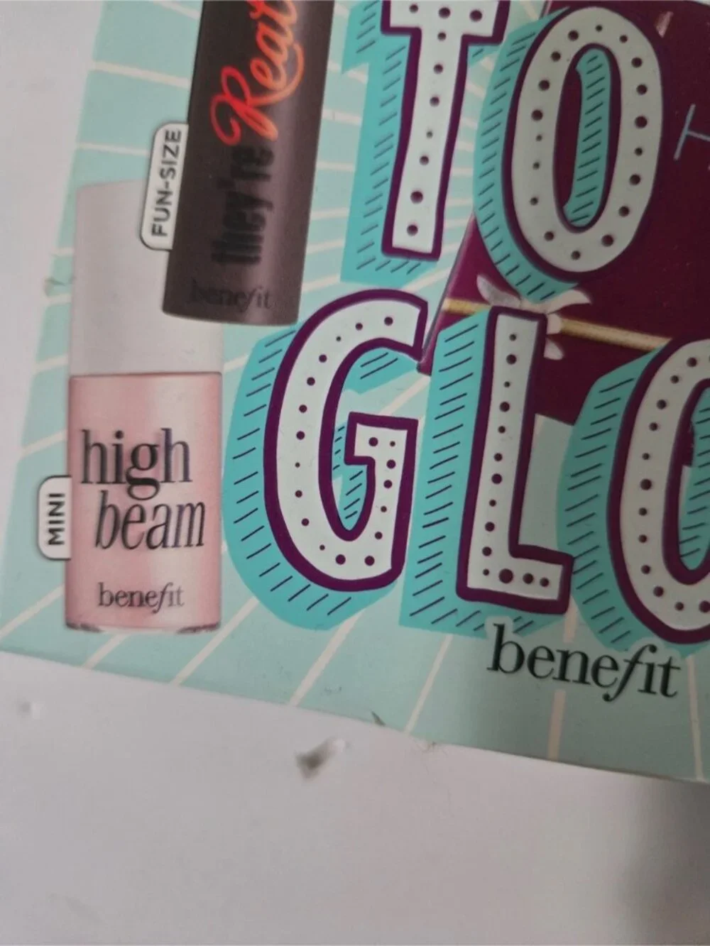 Benefit Prime to Glow Makeup Gift Set POREfessional Hoola High Beam They’re Real